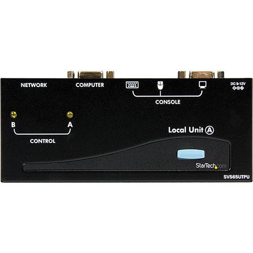 StarTech USB VGA KVM Extensor de consola sobre CAT5 UTP con 2 cables USB VGA de 6 pies