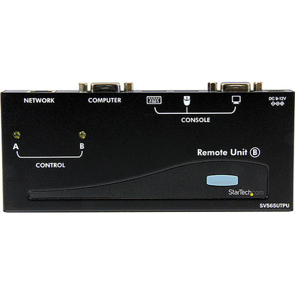 StarTech USB VGA KVM Extensor de consola sobre CAT5 UTP con 2 cables USB VGA de 6 pies