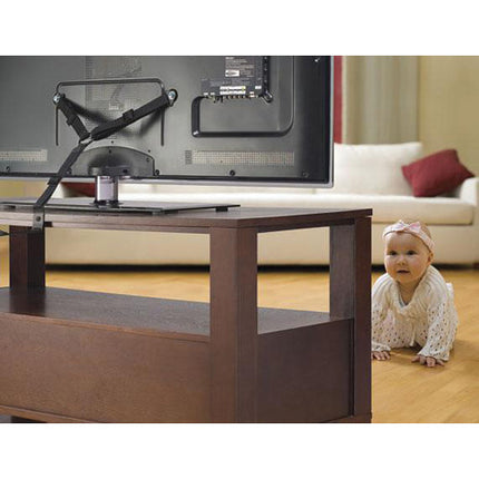 SANUS ELM701-B1 Correa Antivuelco Negra para TV hasta 70" con Montaje