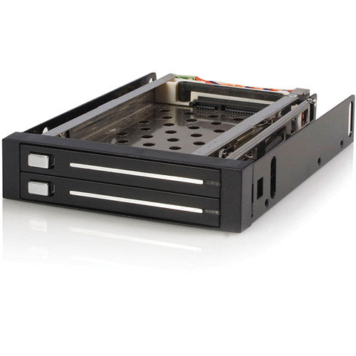 StarTech Hot-Swap Bay para 2x 2.5 SATA III en Bahía 3.5 con LED