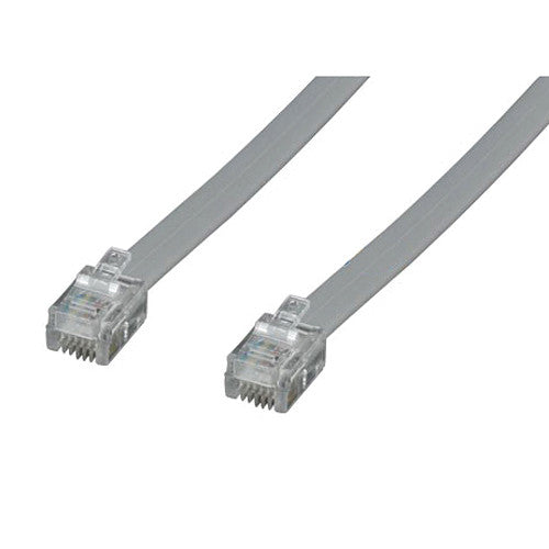 Tera Grand Cable telefónico plano RJ11 macho a macho 7 pies garantía limitada