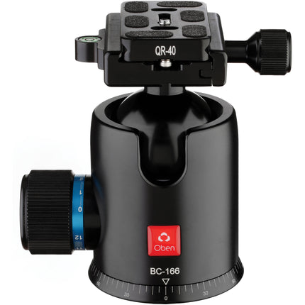 Oben BC-166 Cabezal de Bola Capacidad 66.1 lb con Liberación Rápida Arca-Type