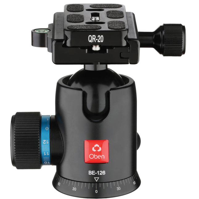 Oben BE-126 Cabeza de Bola con Liberación Rápida Arca Tipo 26.4 lb 3.9"