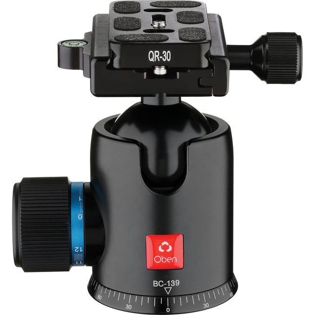 Oben BC-139 Cabezal de Bola 39.6 lb Capacidad Compatible Arca-Type