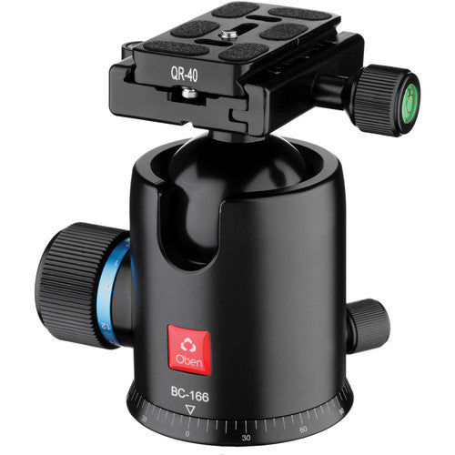 Oben BC-166 Cabezal de Bola Capacidad 66.1 lb con Liberación Rápida Arca-Type
