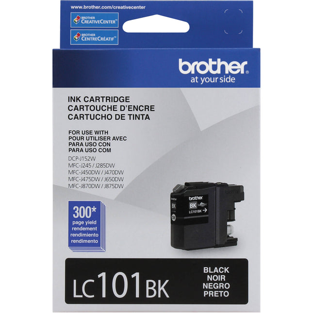 Brother LC101BK Cartucho de Tinta Negro para Impresora Estándar Innobella