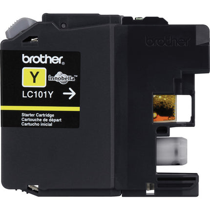 Brother LC101Y Innobella Cartucho de Tinta Amarillo para Impresoras Brother DCP MFC