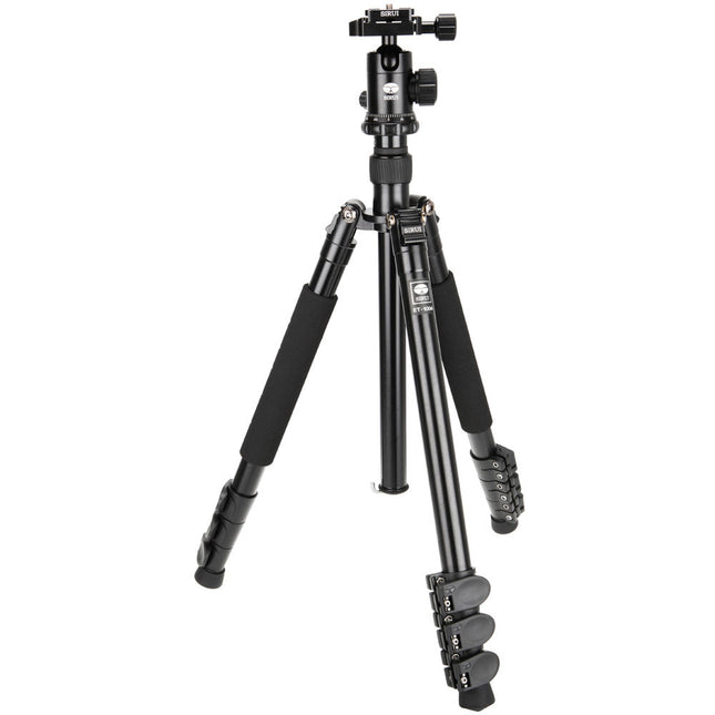 Sirui ET-1004 Trípode de Aluminio 55" Carga 18 lb con Cabezal E-10 y Maletín