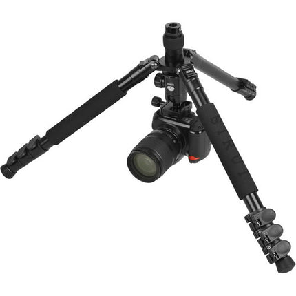 Sirui ET-1004 Trípode de Aluminio 55" Carga 18 lb con Cabezal E-10 y Maletín
