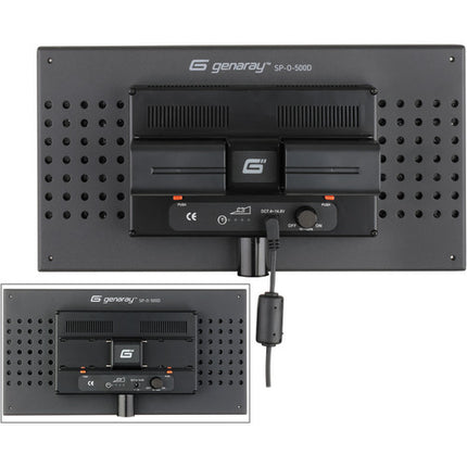 Genaray Spectro LED Outfit 500 Luz LED Día 5600K Panel 13x6.75 pulg
