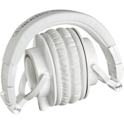 Audio-Technica ATH-M50xWH Auriculares Cerrados Monitores 45mm 15Hz-28kHz Blanco