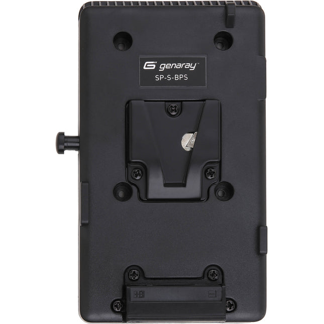 Genaray Battery Plate para luces LED Spectro Serie Studio soporte V-Mount y cable DMX 18 pulgadas