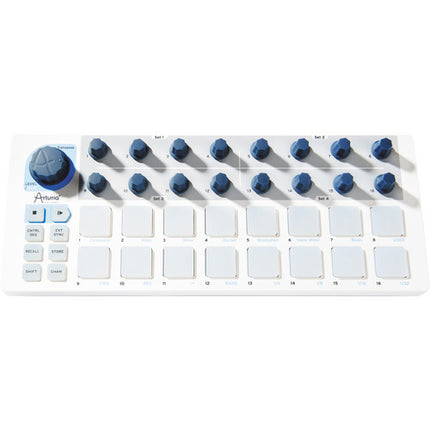 Arturia Beatstep USB controlador y secuenciador MIDI y CV 16 pads sensibles y 16 codificadores rotativos