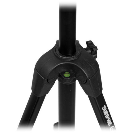 Sunpak 6601TM Tri-Monopod con cabeza 3 vías carga 2 kg altura 147 cm