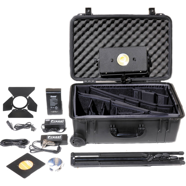 Frezzi Skylight Kit AC/DC Luz LED portátil 100Wh 90W 7 pies trípode