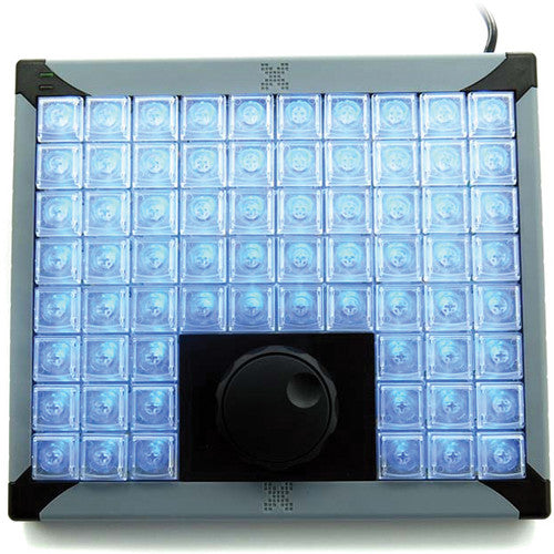 X-keys XK-68+Jog/Shuttle Controlador con 68 teclas y Jog/Shuttle USB 56"