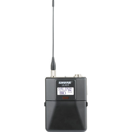 Shure ULXD Juego inalámbrico lavalier UHF Banda H50 534-598 MHz