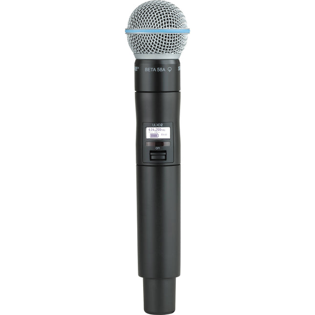 Shure ULXD2/B58 Micrófono Inalámbrico Digital Beta 58A 12h Batería