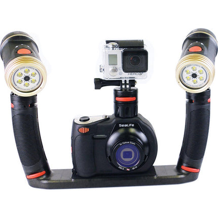 Adaptador SeaLife Flex-Connect para cámaras GoPro montaje flexible garantía 1 año