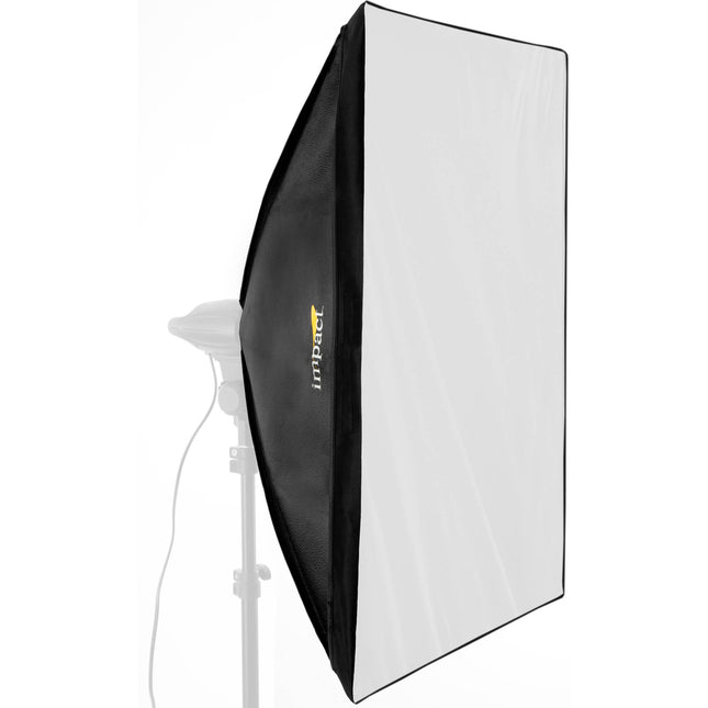 Impact Softbox para luminarias fluorescentes 20 x 27.5 pulgadas difusor frontal interior plateado
