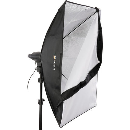 Impact Softbox para luminarias fluorescentes 20 x 27.5 pulgadas difusor frontal interior plateado