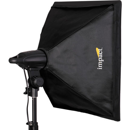 Impact Softbox para luminarias fluorescentes 20 x 27.5 pulgadas difusor frontal interior plateado