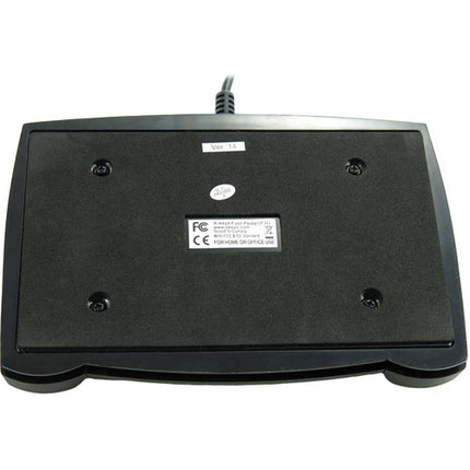 X-keys XK-3 Pedal de Pie Trasero con USB 20 para Transcripción