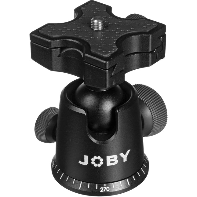 JOBY Ballhead X cabeza de bola negra carga 5.3 kg giro 360° y tilt 90°