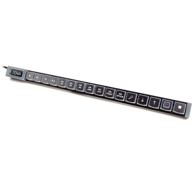X-keys XK-16 Stick panel con 16 teclas programables retroiluminadas azul USB