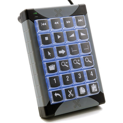 X-Keys X-Keys XK-24 Teclado USB 24 teclas retroiluminado personalizable