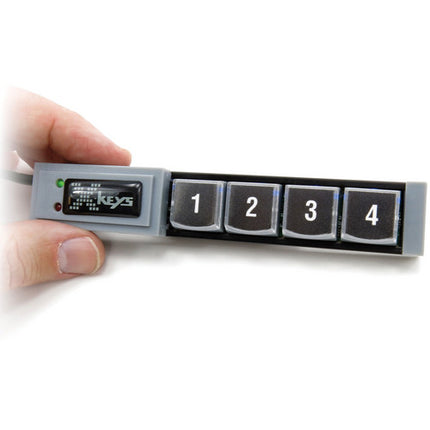 X-keys XK-4 Stick con 4 Teclas Programables Retroiluminadas USB