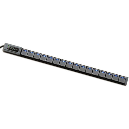 X-keys XK-16 Stick panel con 16 teclas programables retroiluminadas azul USB