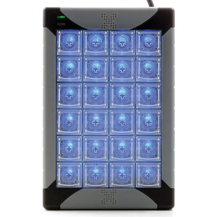 X-Keys X-Keys XK-24 Teclado USB 24 teclas retroiluminado personalizable