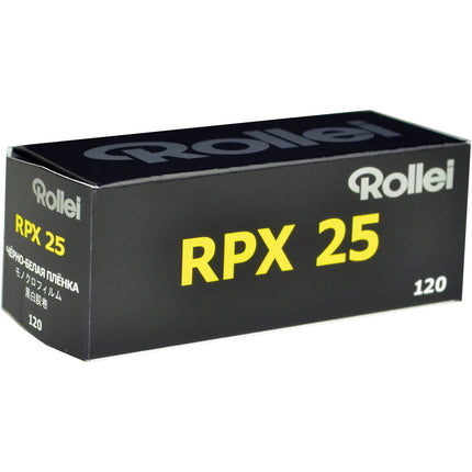 Rollei RPX 25 Película Negativa Blanco y Negro 120 ISO 25 Grano Fino