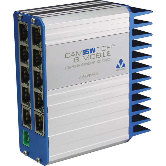 Veracity 8+1 Puertos CAMSWITCH Switch PoE 8 Puertos 80W 802.3at 10/100 Ethernet