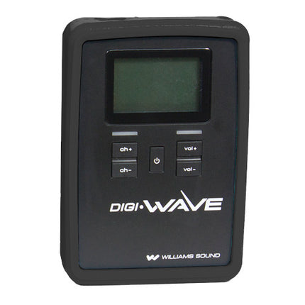 Funda de Silicona Negra Williams Sound CCS 060 para Receptor Digi-Wave DLR 60 360