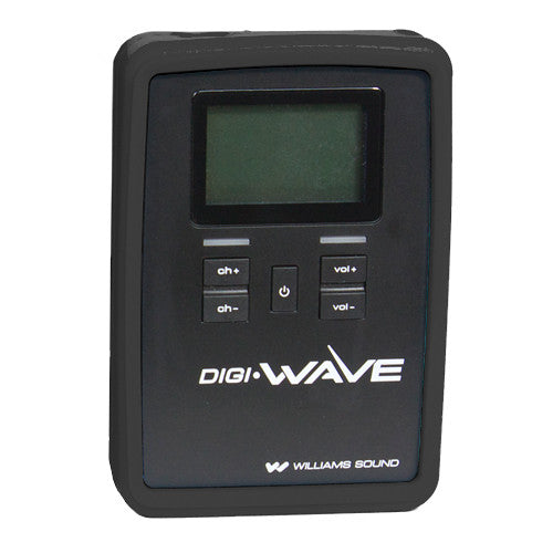 Funda de Silicona Negra Williams Sound CCS 060 para Receptor Digi-Wave DLR 60 360