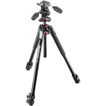 Manfrotto MK190XPRO3-3W trípode de aluminio carga 12 kg altura 173 cm