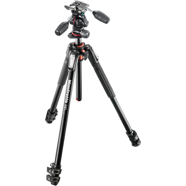 Manfrotto MK190XPRO3-3W trípode de aluminio carga 12 kg altura 173 cm