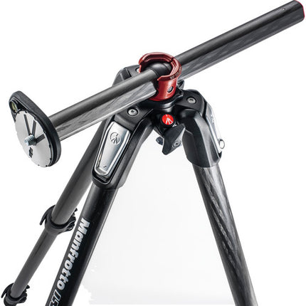 Manfrotto MT055CXPRO3 Tripode Fibra Carbono Carga 4kg Altura 183cm con Cabezal 3 Vias Engranado