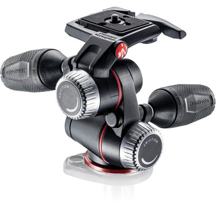 Manfrotto MT190CXPRO4 Tripode Fibra de Carbono Altura Max 68 1 Pulgadas Capacidad 15 4 lb Kit MHXPRO-3W Cabezal Pan y Tilt