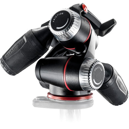 Manfrotto XPRO Cabezal Giratorio y Inclinable 3 Vías con Plato Rápido 200PL-14 y Capacidad 12 kg