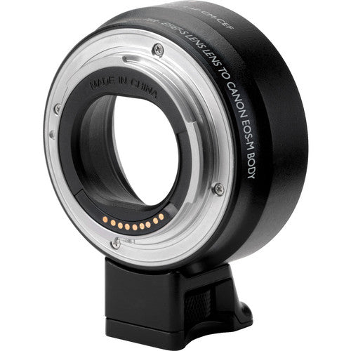 Vello Adaptador Automático de Montura para Lentes Canon EF EF-S en EOS M con Soporte para Trípode