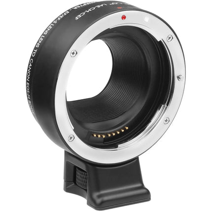 Vello Adaptador Automático de Montura para Lentes Canon EF EF-S en EOS M con Soporte para Trípode