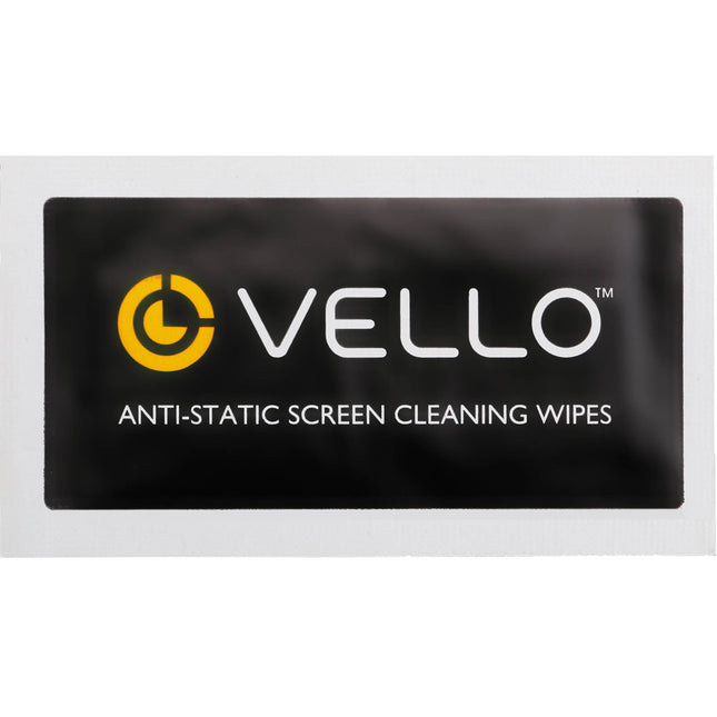 Vello Toallitas Antiestáticas para Pantallas Pack 5 Papel Suave Antibacteriano