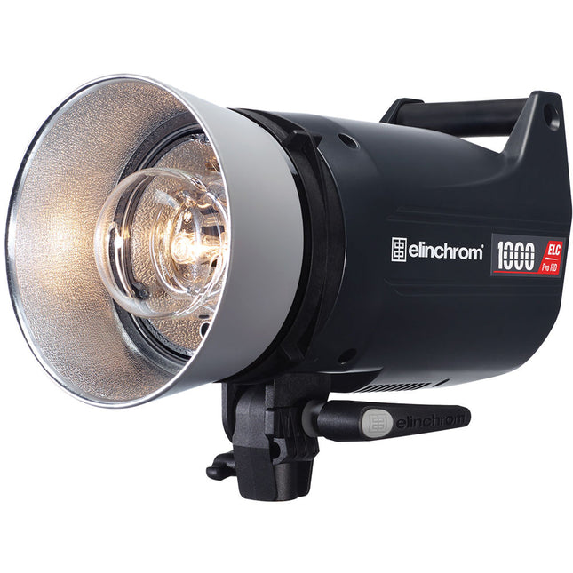 Elinchrom ELC Pro HD 1000 Cabezal de Flash 1000W 300W Modelado Reflector 90°