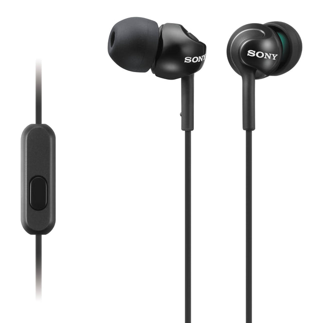 Sony MDR-EX110AP Auriculares Monitor para Android 9mm Negro