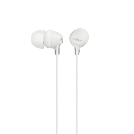 Auriculares In-Ear Sony MDR-EX15LP 9mm con Cable Antienredos Blanco