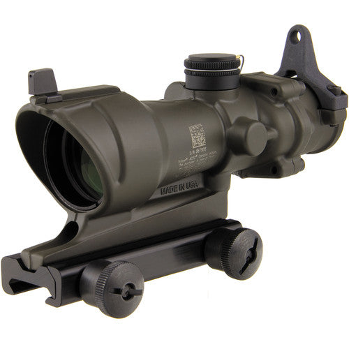Trijicon 4x32 ACOG Mira Rifle Retícula Iluminada 1/2 MOA Corrección