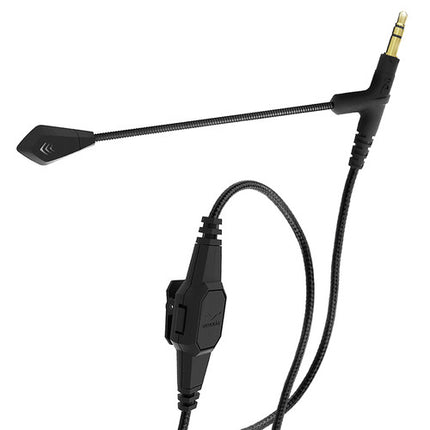 V-MODA BoomPro Micrófono Negro con Brazo SteelFlex y Adaptador 3.5mm